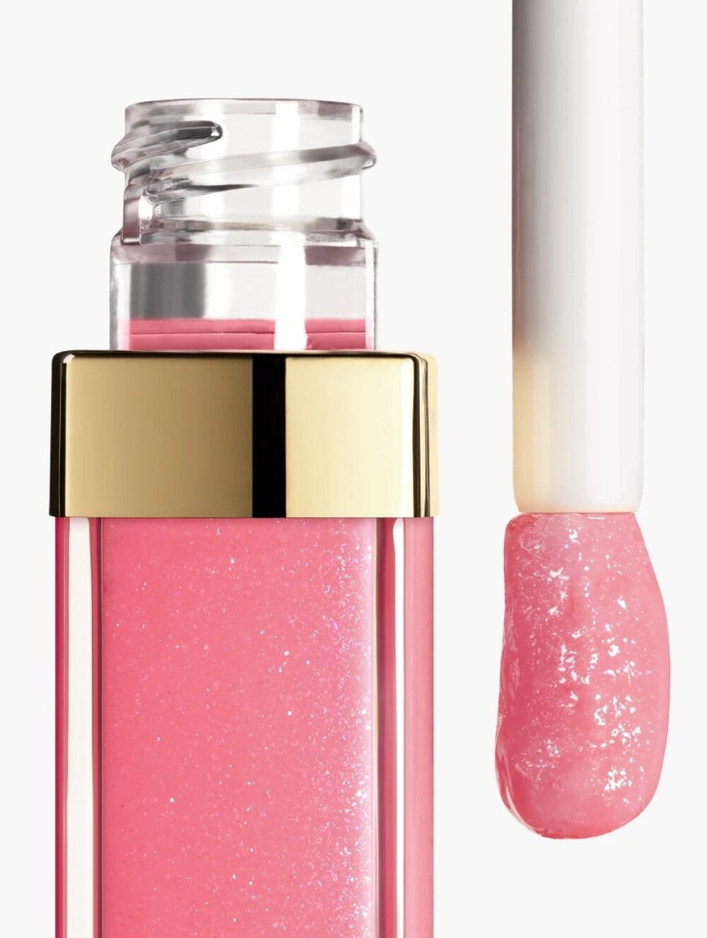 New! Chanel ROUGE COCO GLOSS Moisturizing Glossimer Lip Gloss, 728 - ROSE PULPE